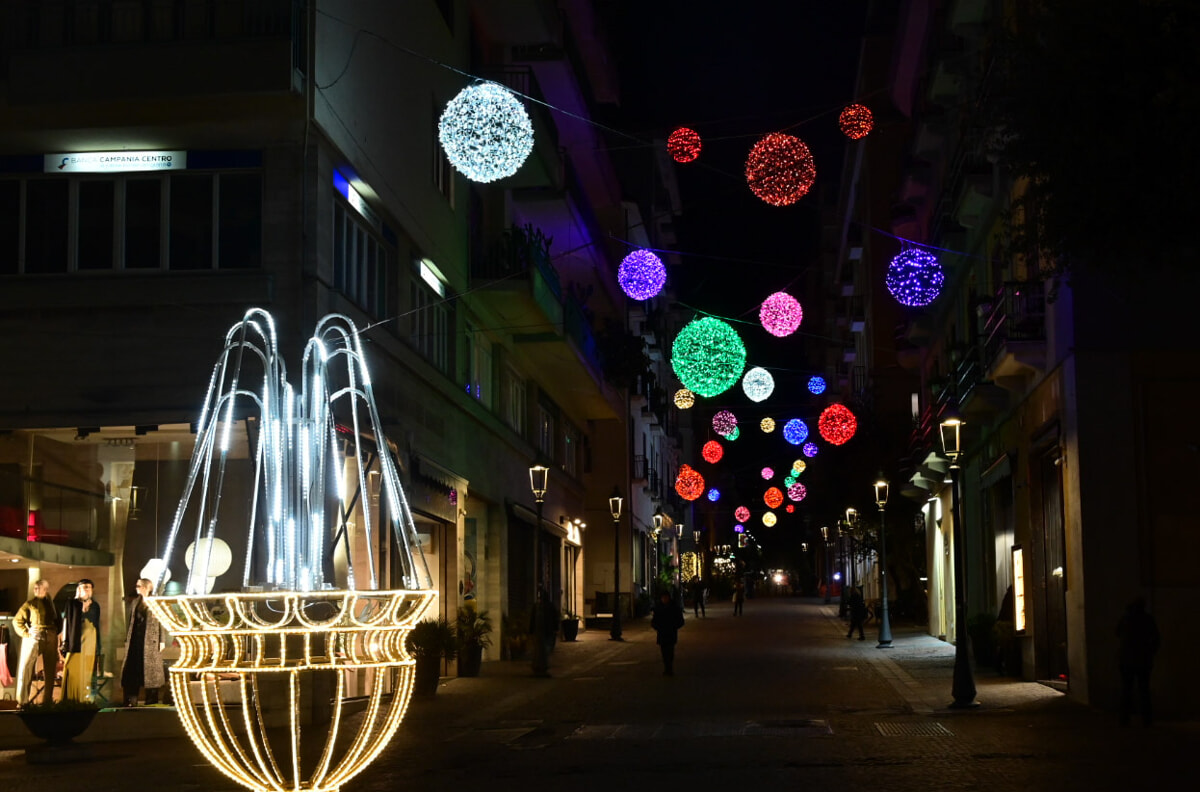 Inaugurata ieri sera la XIX edizione di Salerno Luci d’Artista