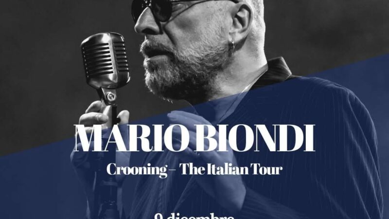 Questa sera per “Musica d’Artista”, Mario Biondi al Teatro Verdi di Salerno